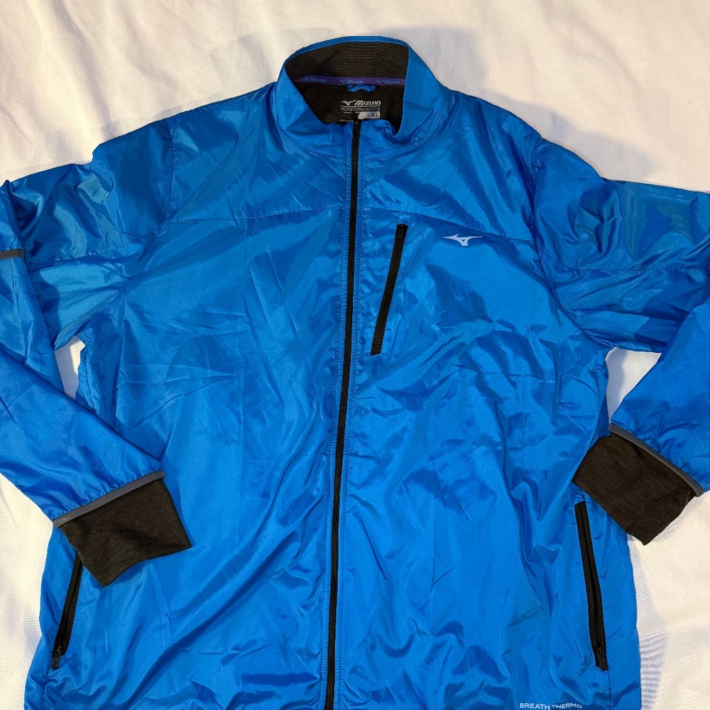 Mizuno Mens Breath Thermo FZ Jacket Size XL